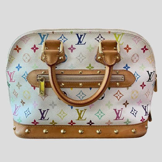 Louis Vuitton Alma Bag x Takashi Murakami